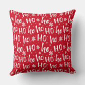 Coussin de vacances Ho Ho Ho (Verso)