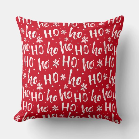 Coussin de vacances Ho Ho Ho (Recto)