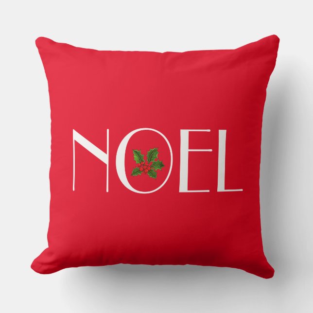 Coussin de vacances-Noel (Recto)