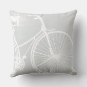 Coussin de vélo blanc gris bleu (Verso)