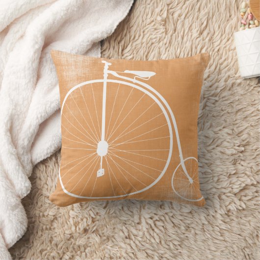 Coussin de vélo gris et blanc (Couverture)