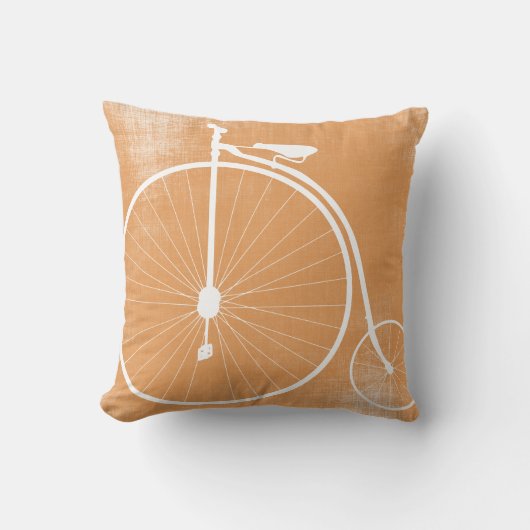 Coussin de vélo gris et blanc (Recto)