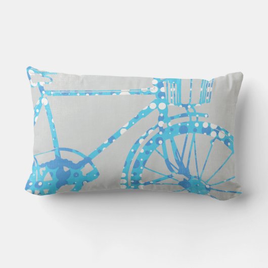 Coussin de vélo jaune et blanc (Verso)