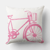 Coussin de vélo rose et violet (Verso)
