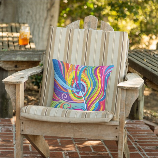 Coussin de vent vibrant plume (Chaise)