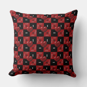 Coussin de vérification de l'aile des chiots, roug