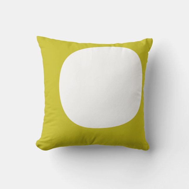 Coussin de vert de cercle/étoile (Recto)