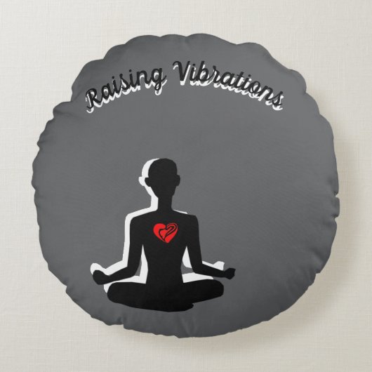 Coussin de vibrations d'ascension ronde (Devant)