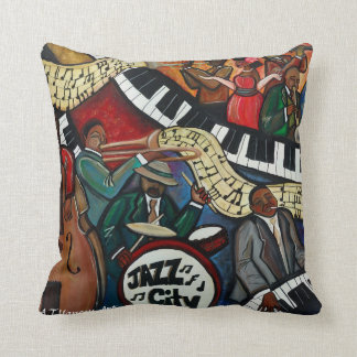 Coussin de ville de jazz