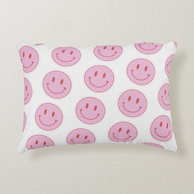 Coussin de visage rose (Devant)
