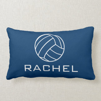 Coussin de volleyball de bleu marine