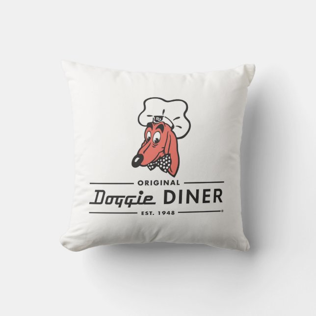Coussin de wagon-restaurant de chienchien (Recto)
