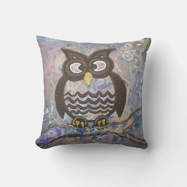 Coussin de Whisperer de hibou (Recto)