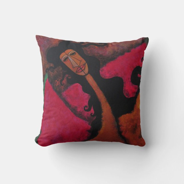 Coussin de Woman&fruit (Recto)