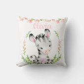 Coussin de zèbre de bébé (Recto)