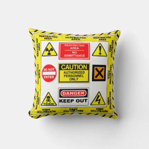 Coussin de zone réglementée 1