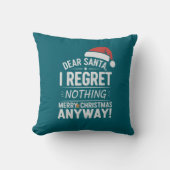 Coussin Dea Santa Je Ne Regrette Rien (Recto)