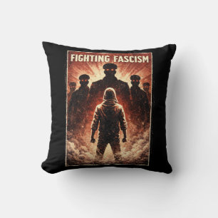 Coussin Debout contre les ténèbres