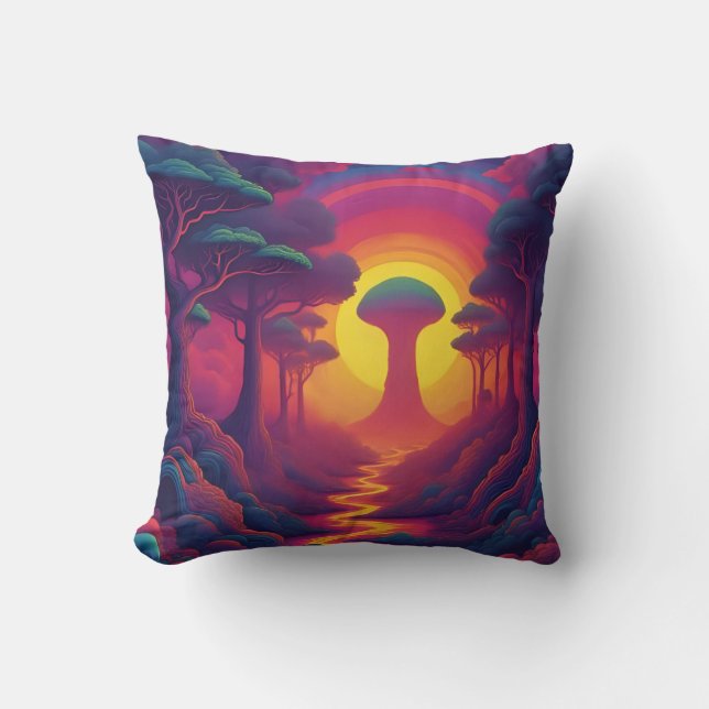 Coussin Début de l'art de la chute (Recto)