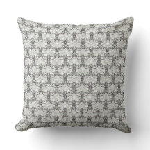 Coussin d'échelles Art déco
