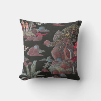 Coussin Déco asiatique des années 1920
