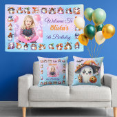 Coussin Décor d'anniversaire de l'Oreiller de fantôme du C