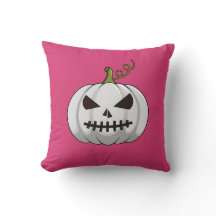 Décor d'automne Citrouille Halloween Coussin, mign
