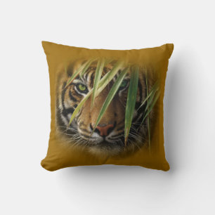 Coussin Décor de la maison de l'oreiller à lancer de tigre