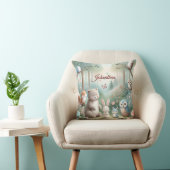 Coussin Décor de la pépinière, animaux de la mignonne de l (Chaise)