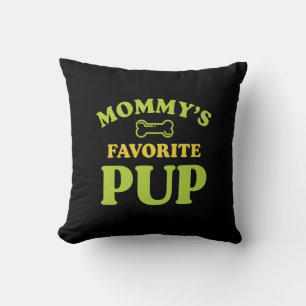 Coussin Décor de maman pour son chien préféré