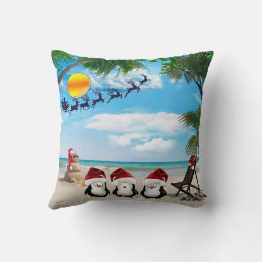 Coussin Décor de Noël (Verso)