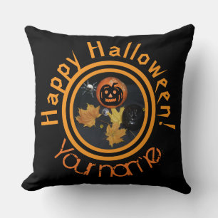 Coussin Décor d'Halloween citrouille Jeu d'oreiller
