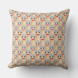 Coussin Décor du Carlin de Noël
