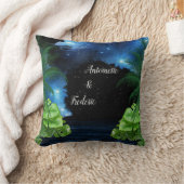 Coussin Décor du Mariage du Portail spatial (Couverture)