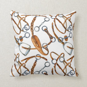 Coussin Décor hippique