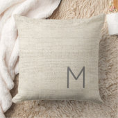 Coussin Décor INITIALE, NOM COMPLET masculin neutre modern (Couverture)