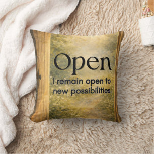 Coussin Décor Inspirant pour une Mentalité Positive