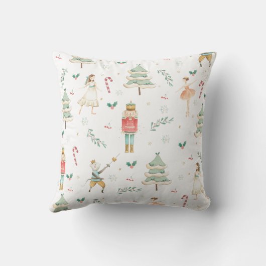 Coussin Décor Nutcracker Ballet Christmas Nursery  (Verso)
