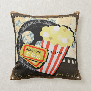Coussin Décor parfait de pièce de divertissement -