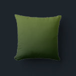 Coussin Décor Tendance Moderne Immergé Vert<br><div class="desc">Oreiller Personnalisé.</div>