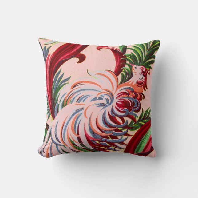 Coussin Décor tropical de la Floride Hawaï de fleurs (Recto)