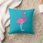 Coussin Décor tropical de maison de carreau de Flamant (Couverture)
