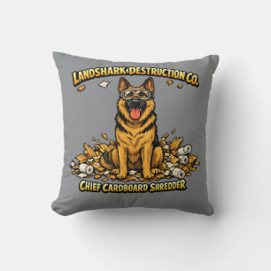 Coussin Décorateur à domicile certifié Berger allemand Des