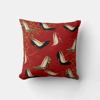 Coussin Décorateur de talons de Stiletto à la mode Lance O