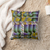 Coussin Décorateur Géométrique Multi Couleurs (Couverture)