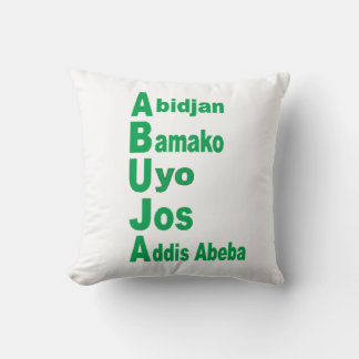 Coussin décoratif 40x40cm AFRICA TOURISM