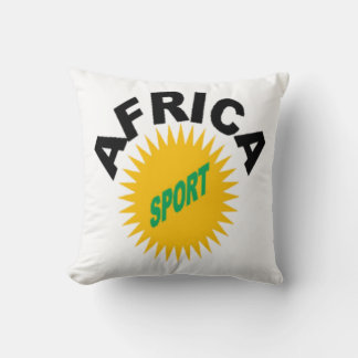Coussin décoratif   40x40cm  SOLEIL  AFRICA  SPORT