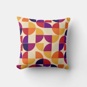 Coussin Décoratif à Motif Abstrait Rétro pour Chau