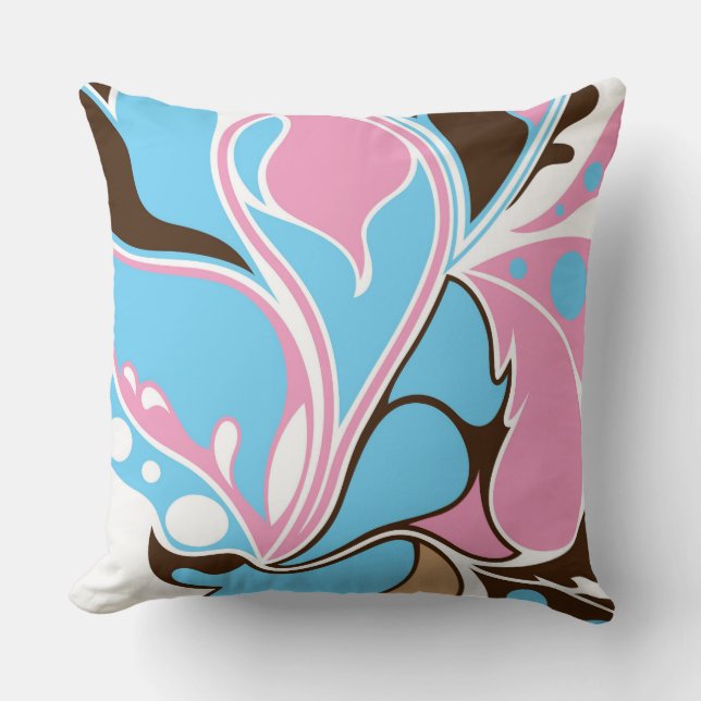 Coussin décoratif Abstrait amusant (Recto)