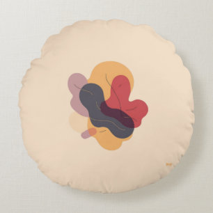 Coussin décoratif abstrait coloré